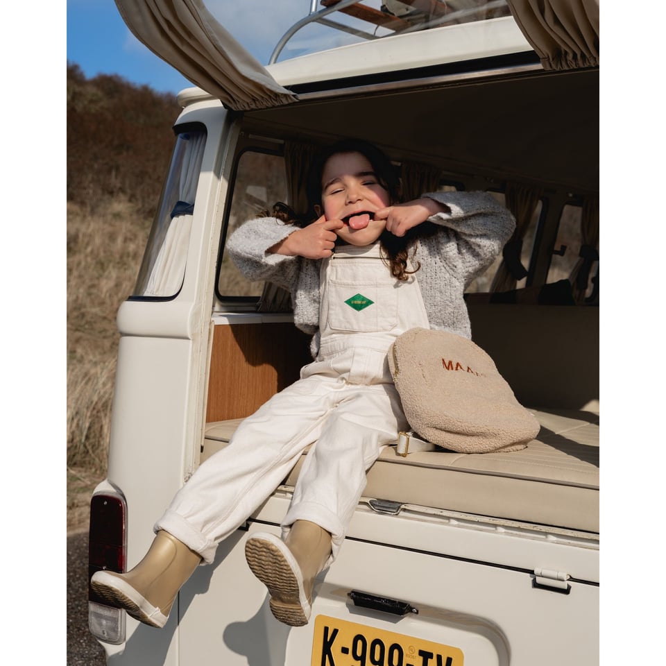 Teddy Mini Backpack  Ecru - Ecru / OS