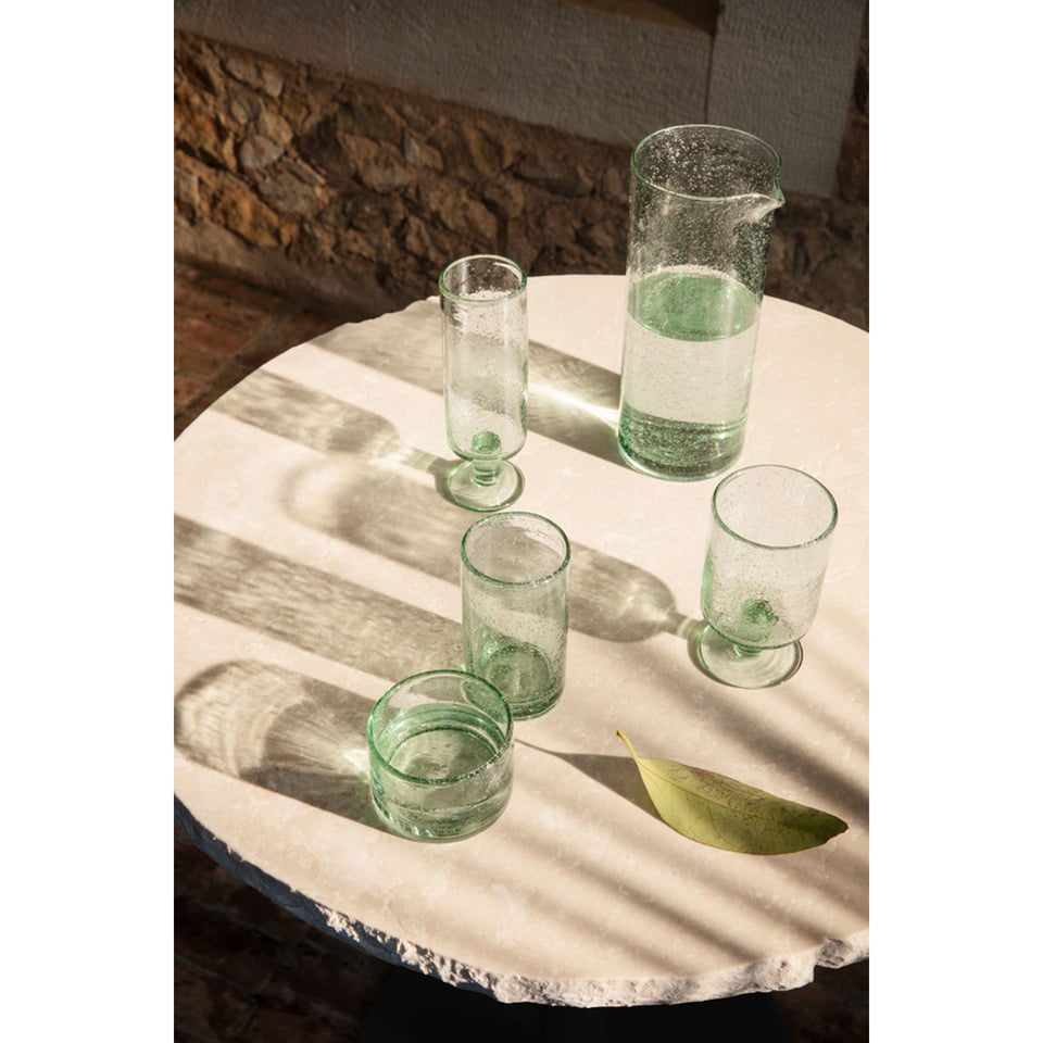 Ferm LIVING Oli Waterglas Gerecycled
