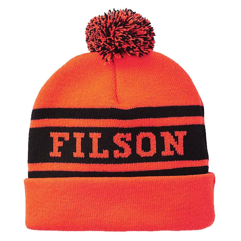 Filson Filson Acrylic Logo Beanie Blaze Orange
