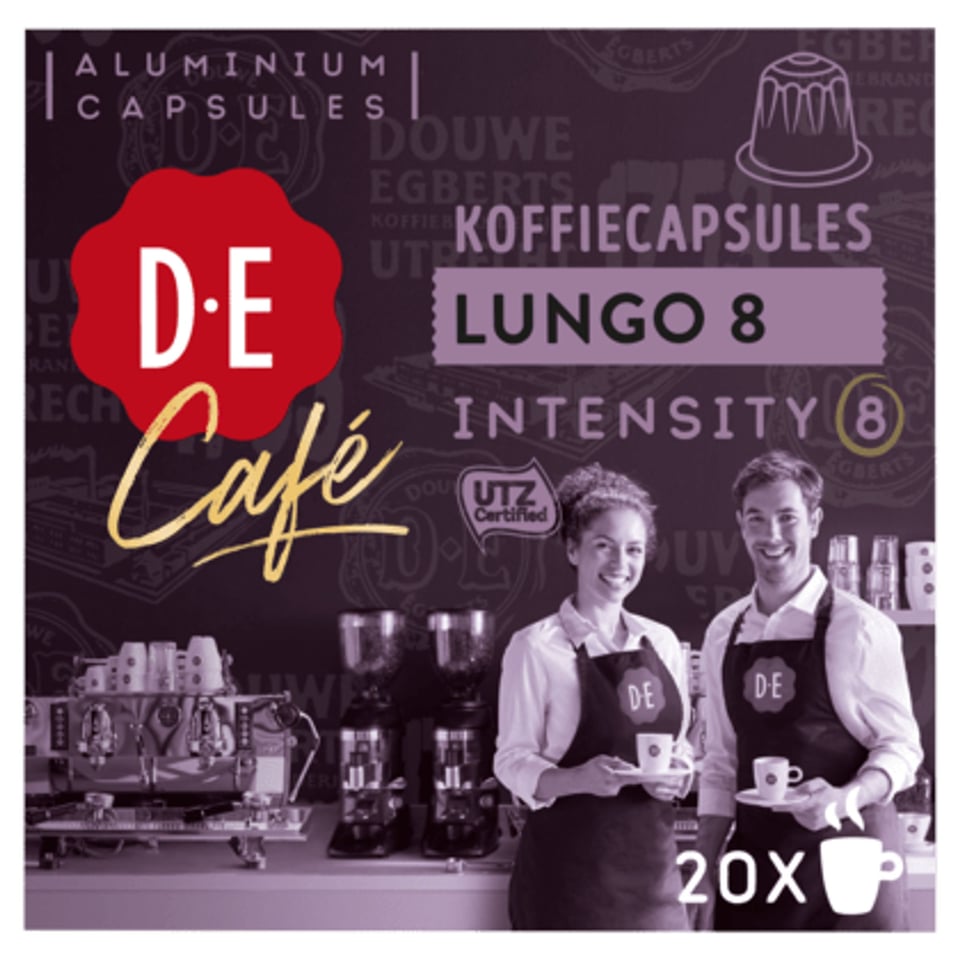 D.E. Café Koffiecups Lungo 8
