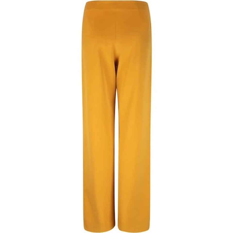 VERY CHERRY Marlene Pants Yellow gabardine