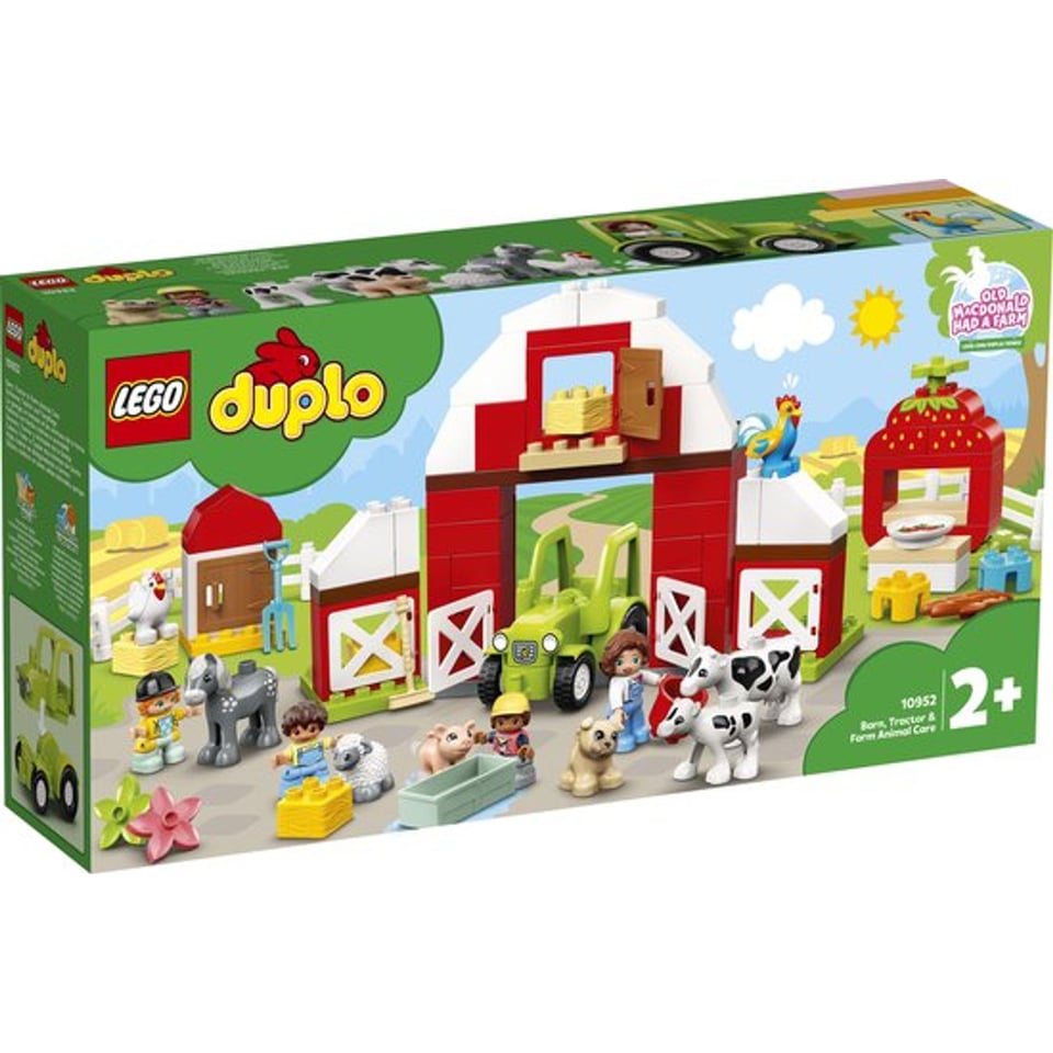 Lego Duplo 10952 Schuur, Tractor & Boerderijdieren