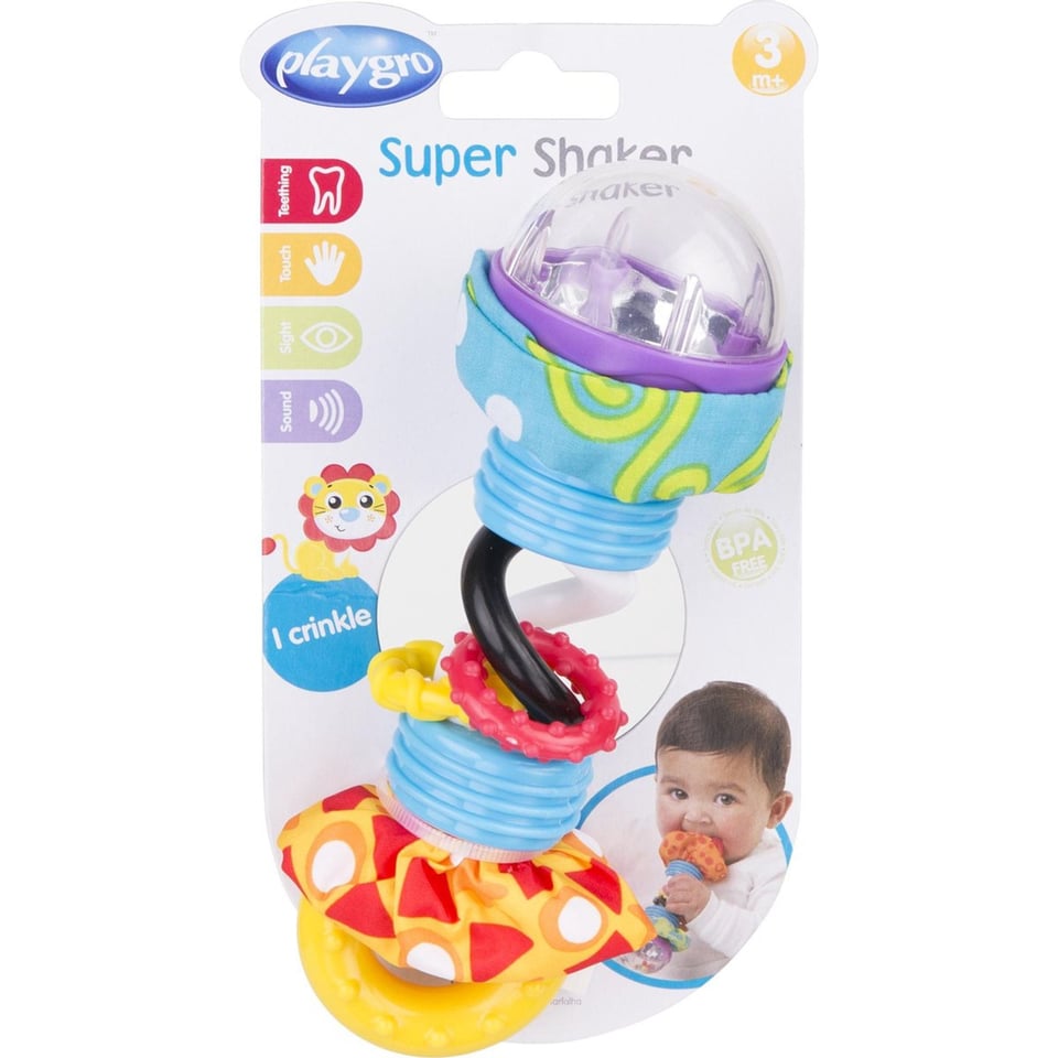 Playgro Super Shaker Rammelaar