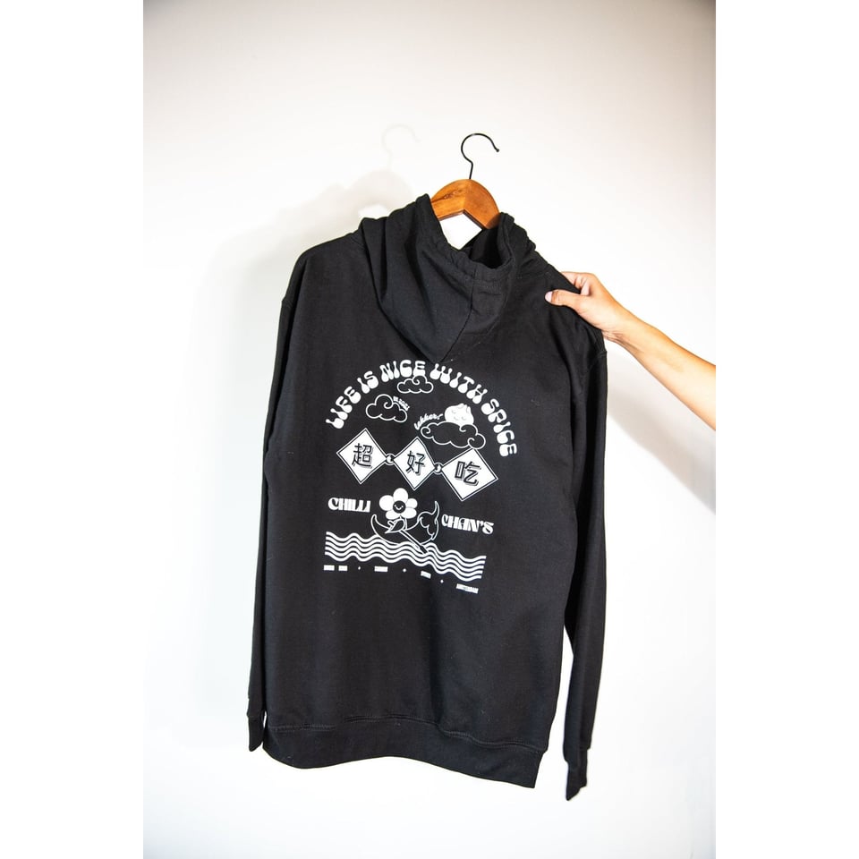 Chilli Hoodie Black