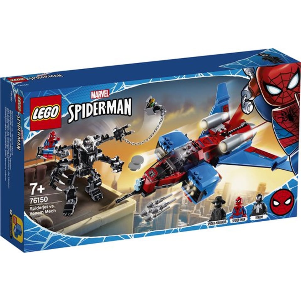 Lego Marvel Spider-Man 76150 Spiderjet vs. Venom Mecha