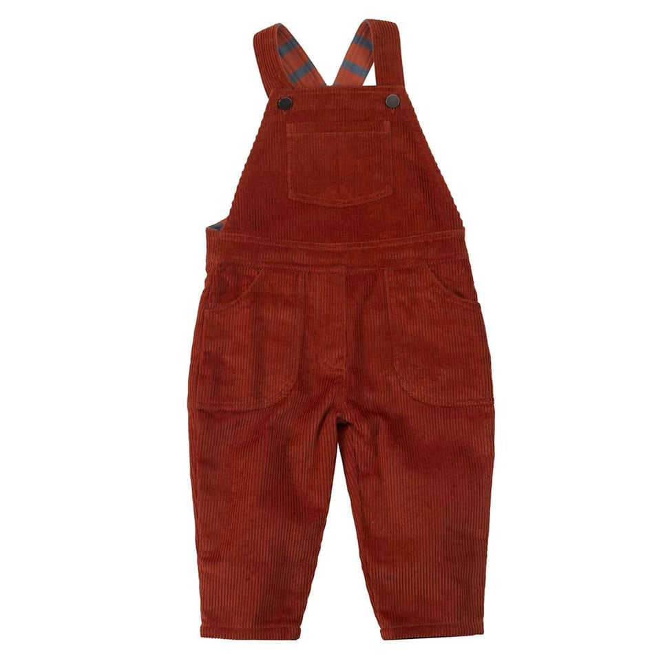 Corduroy Tuinbroek - Roest (Pigeon Organics)