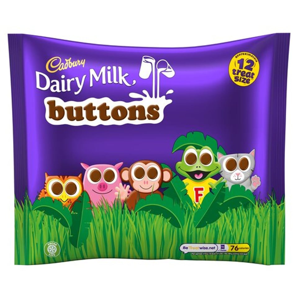 Cadbury Dairy Milk Buttons Treat Size 170g