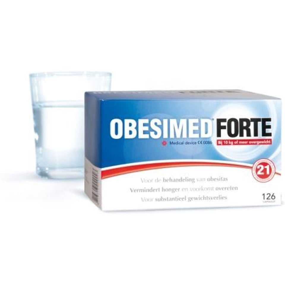 Obesimed Forte - 126 Capsules - Voedingssupplement