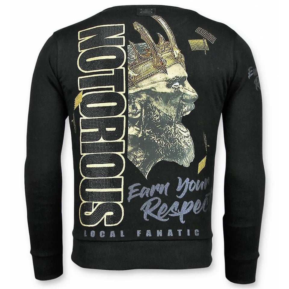 Notorious Trui - King Conor Sweater Heren - Zwart