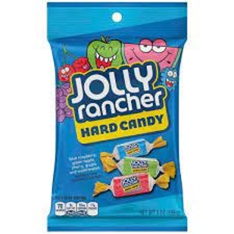 Jolly Ranchers Peg Bag Hard Assorted 198g