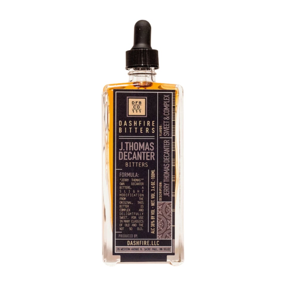 Dashfire Jerry Thomas Decanter Cocktail Bitters