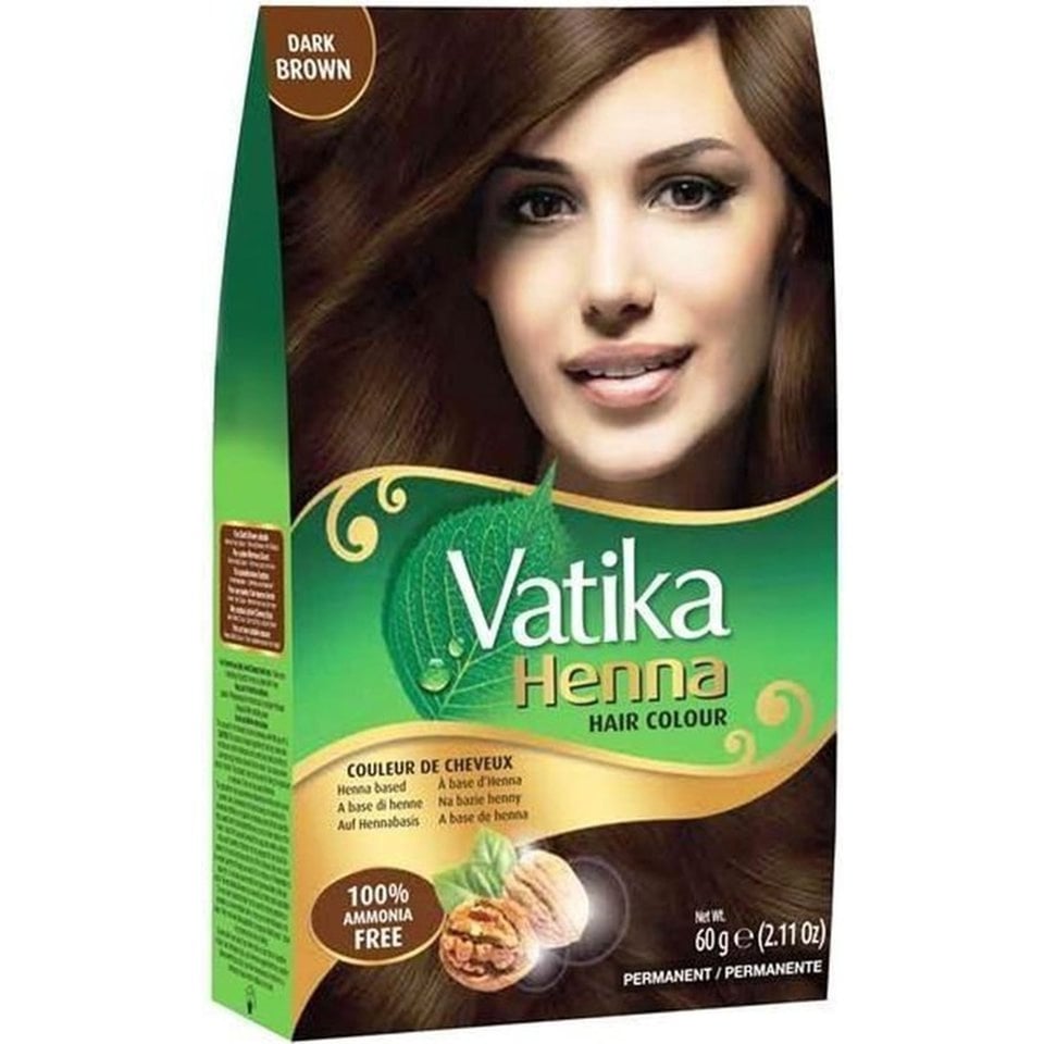 Vatika Henna Dark Brown 60G