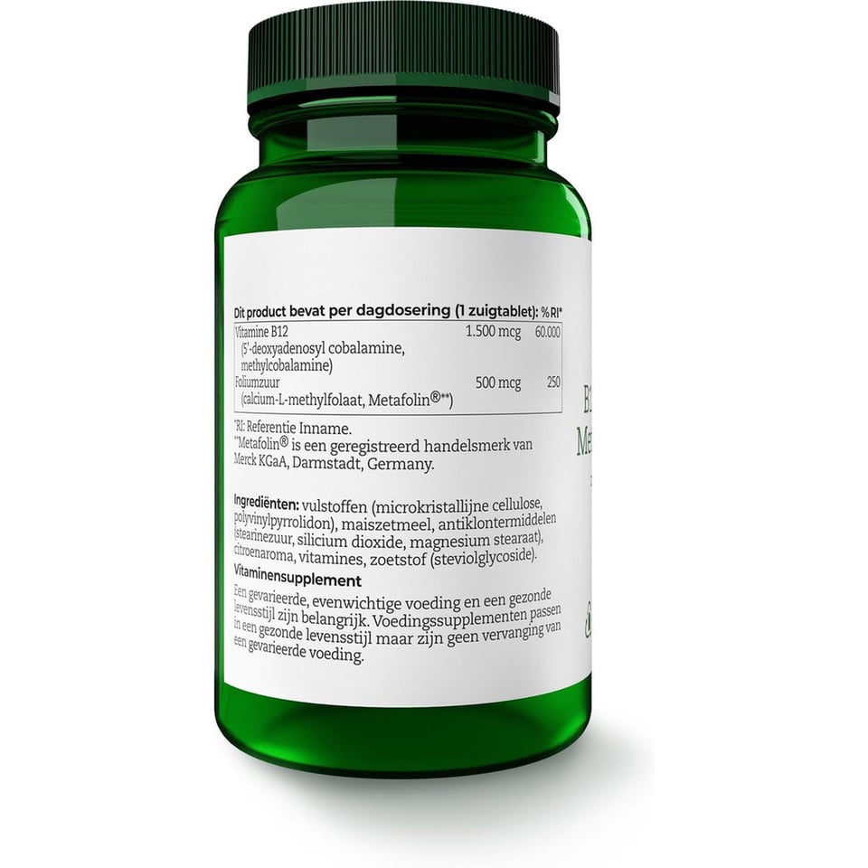 AOV 253 B12 Adenosyl- & Methylcobalamine Voedingssupplementen - 60 Zuigtabletten