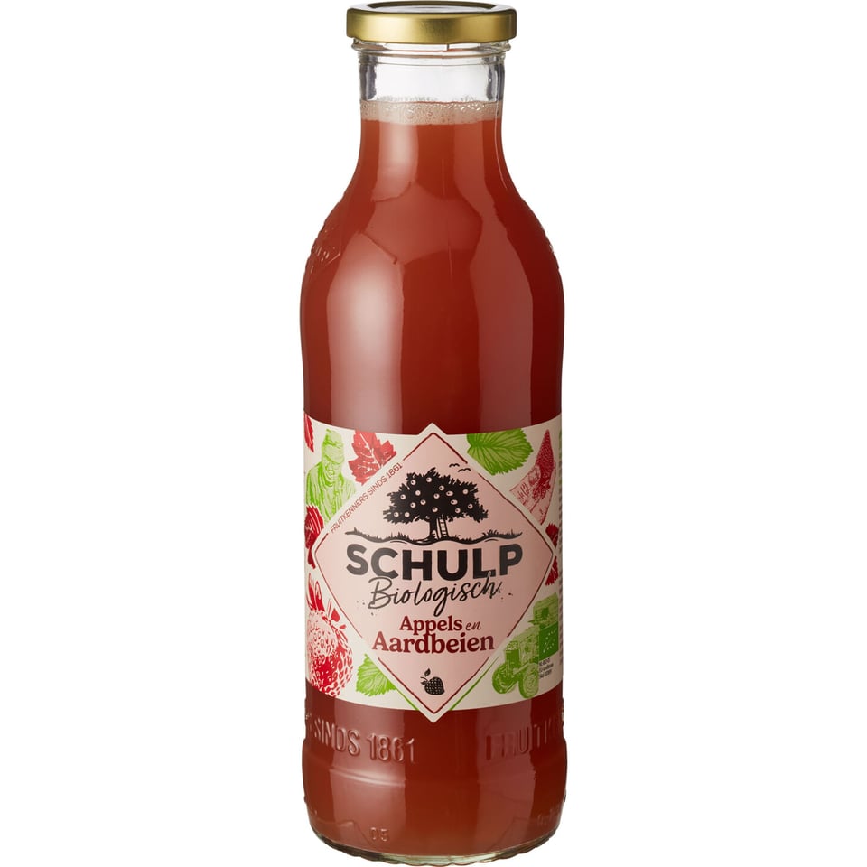 Appel- & Aardbeiensap