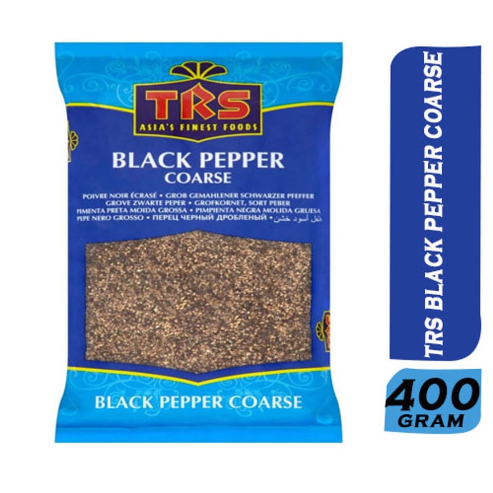 TRS Black Pepper Coarse 400 Grams