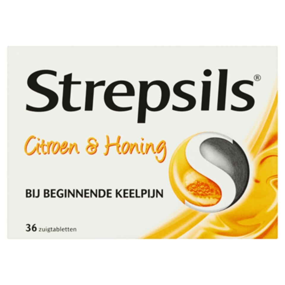 Strepsils Zuigtabletten Citroen en Honing