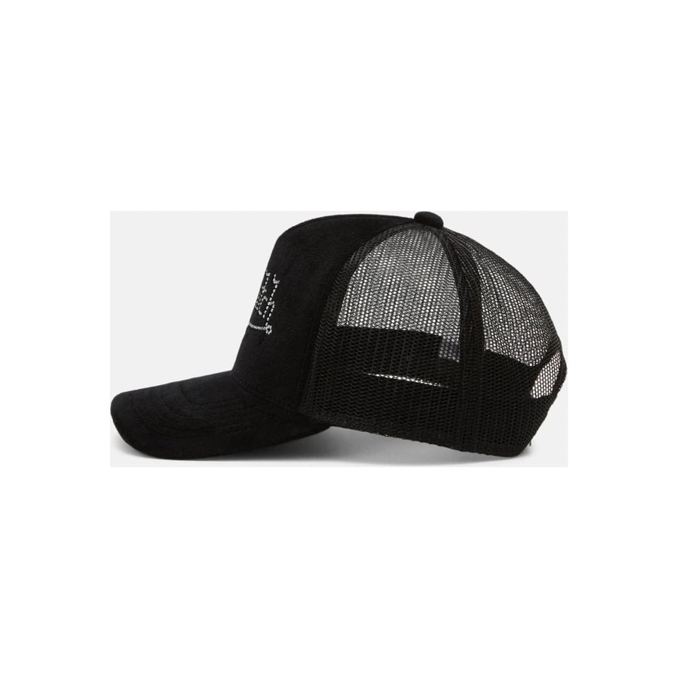 Von Dutch Black Velvet Cap