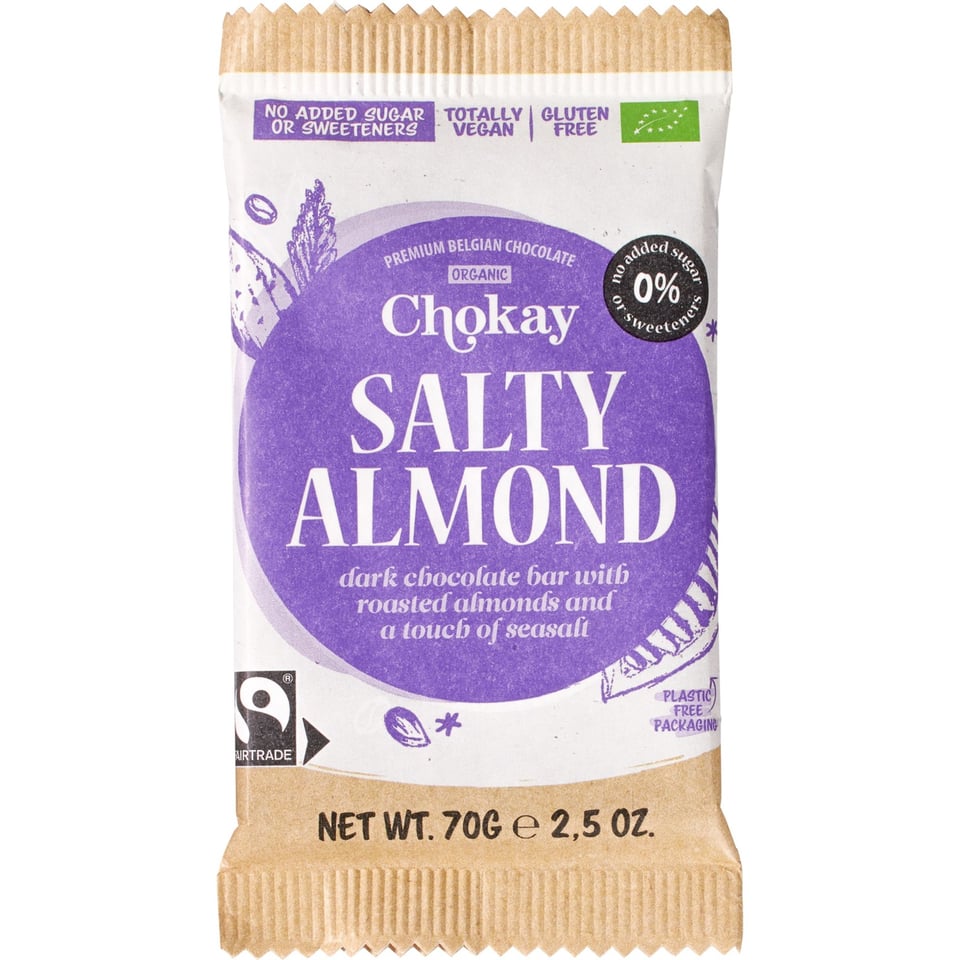 Pure Chocoladereep Salty Almond