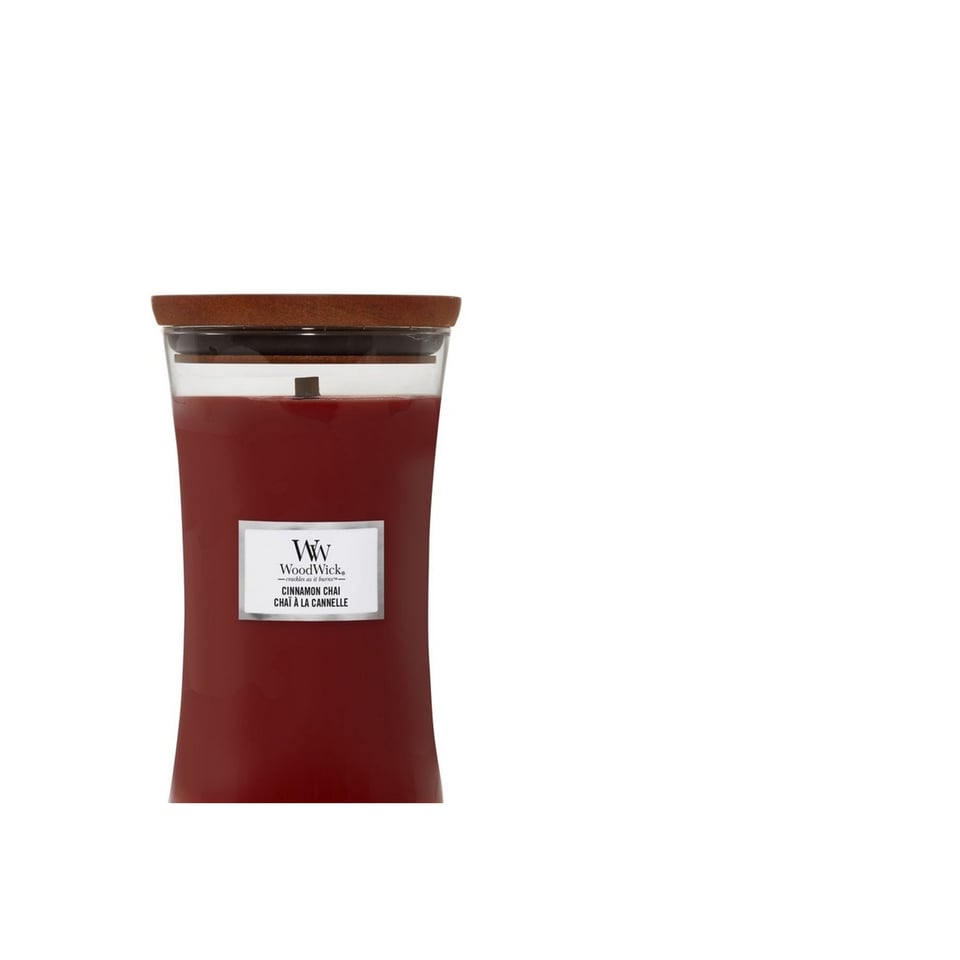 Woodwick Cinnamon Chai Kaars Groot