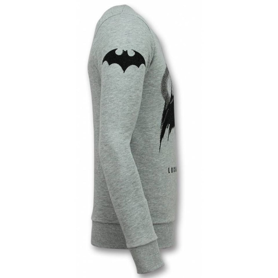 Batman Trui - Batman Sweater Heren - Mannen Truien - Grijs