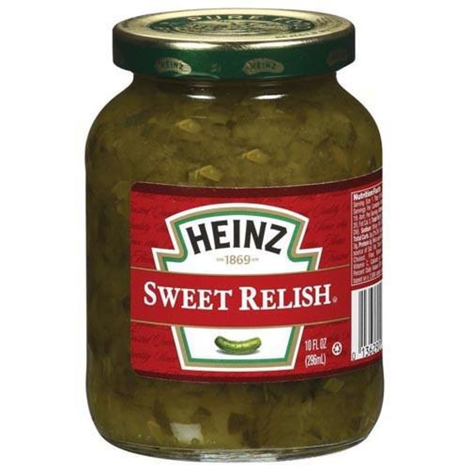 Heinz Sweet Relish Glass 296ml