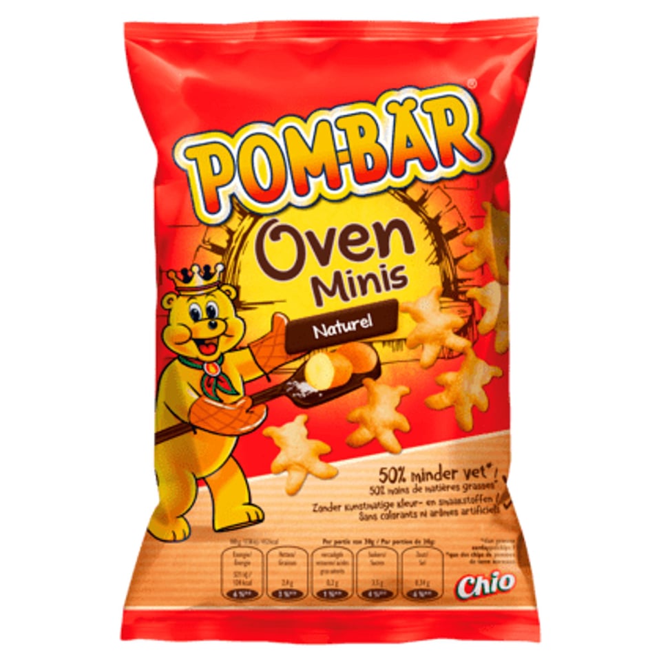 Chio POM-BÄR Oven Mini's Naturel