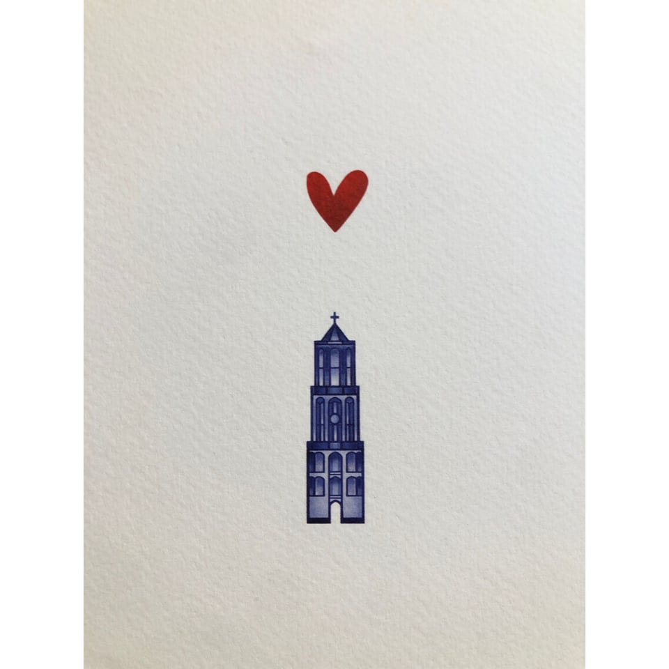 Yon Domtoren A4 Poster Ingelijst