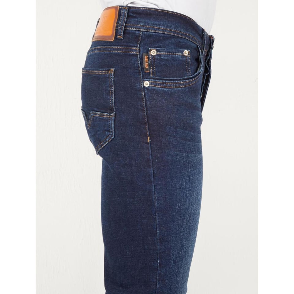 Regular Fit Jeans Heren Donkerblauw - DP06 - Blauw