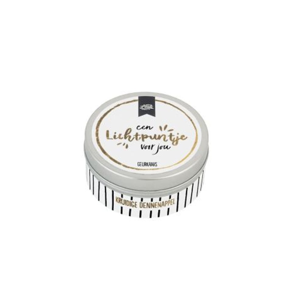 Geurkaars Lichtpuntje Voor Jou 100% Leuk