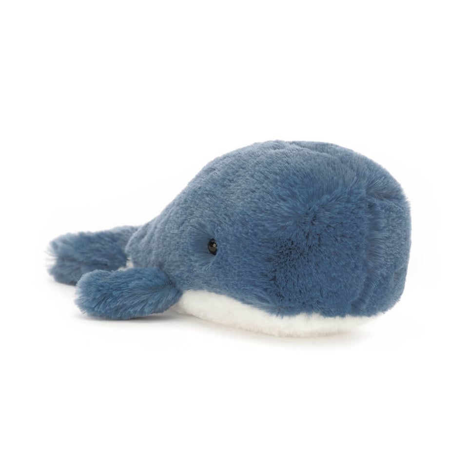 Jellycat Wavelly Whale Blue 17 Cm 0+