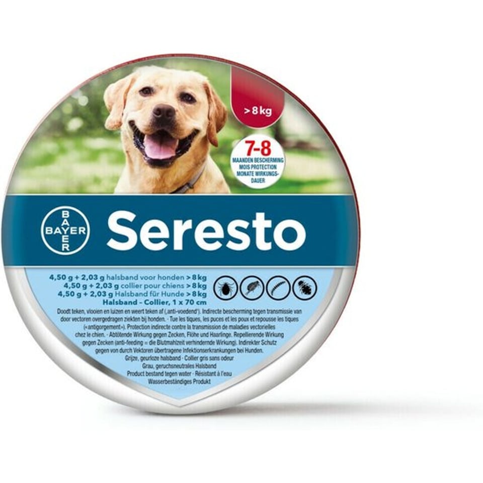 Seresto Grote Hond Vanaf 8 Kil