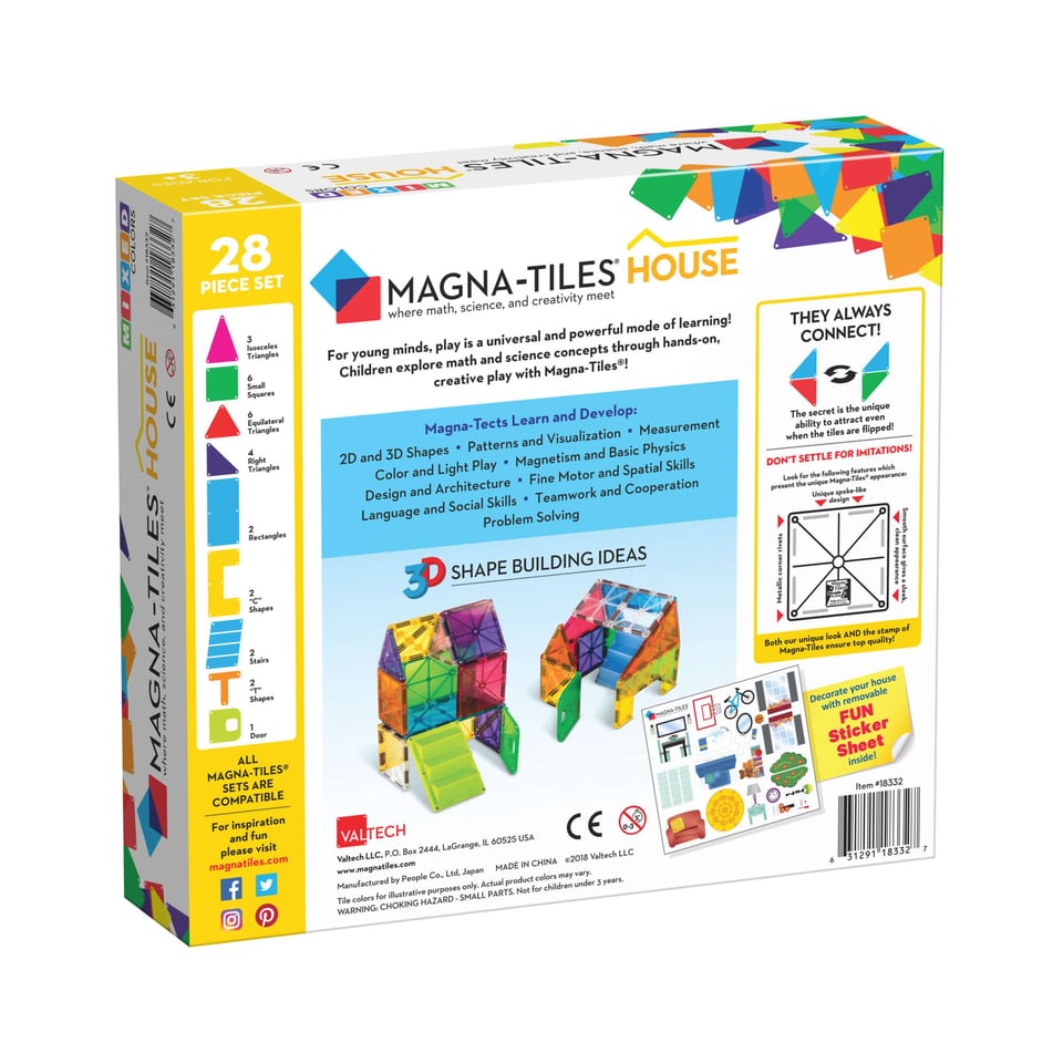 Magna Tiles MagnaTiles House Set 28 Stuks