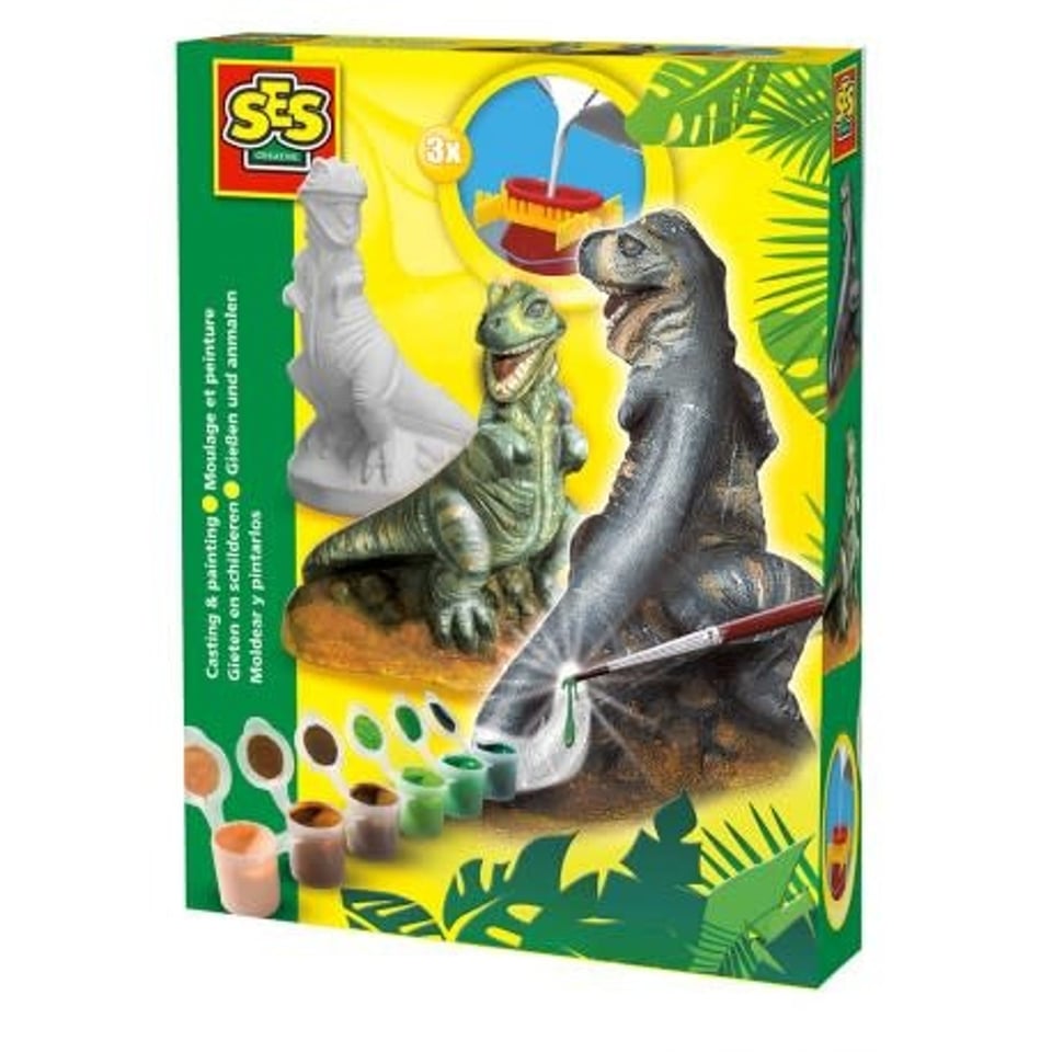 Ses Gips Gieten Dino's 5+