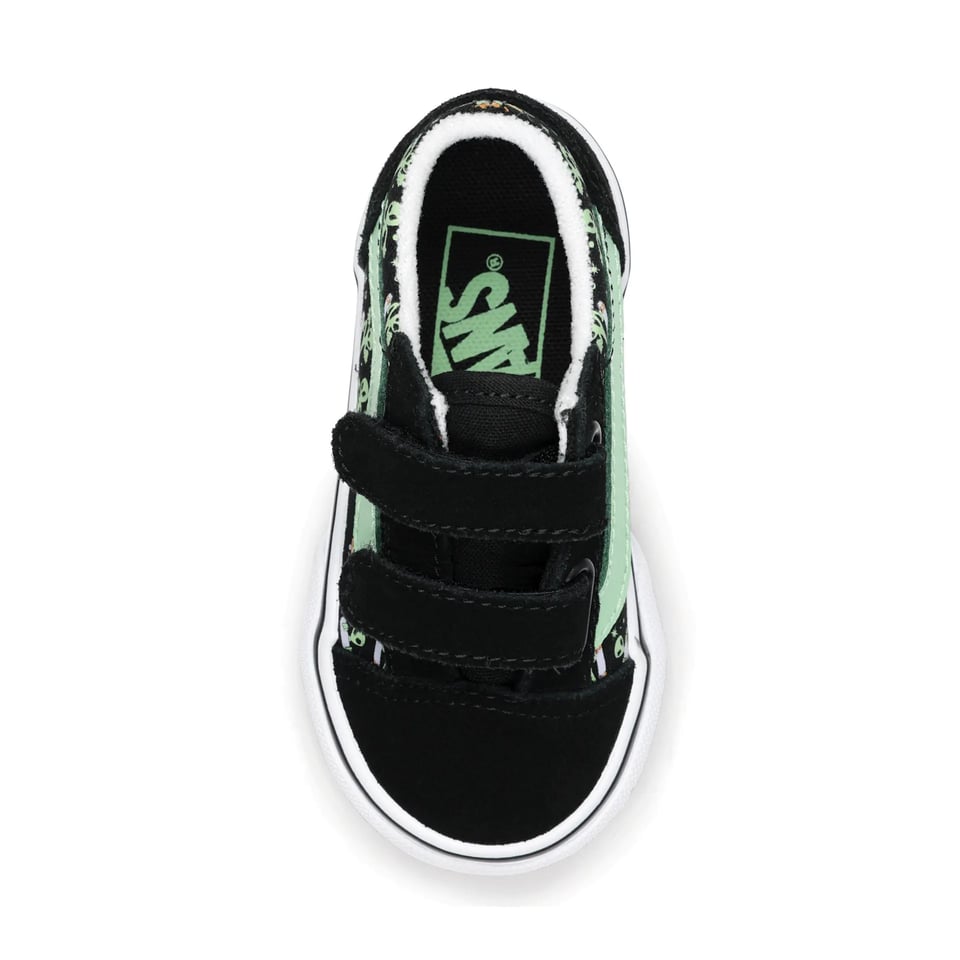 Vans Old Skool V Glow Cosmic Cruisers Black Green