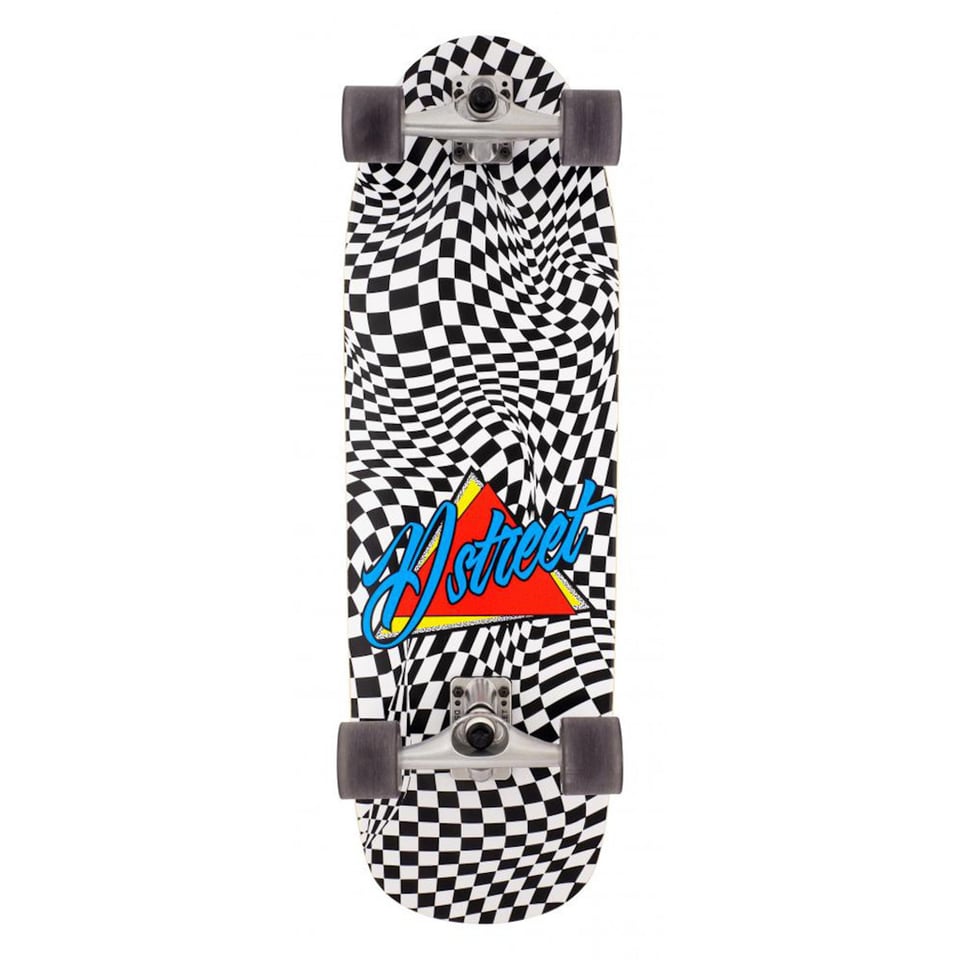 Dstreet Surfskate Check Warp Multi