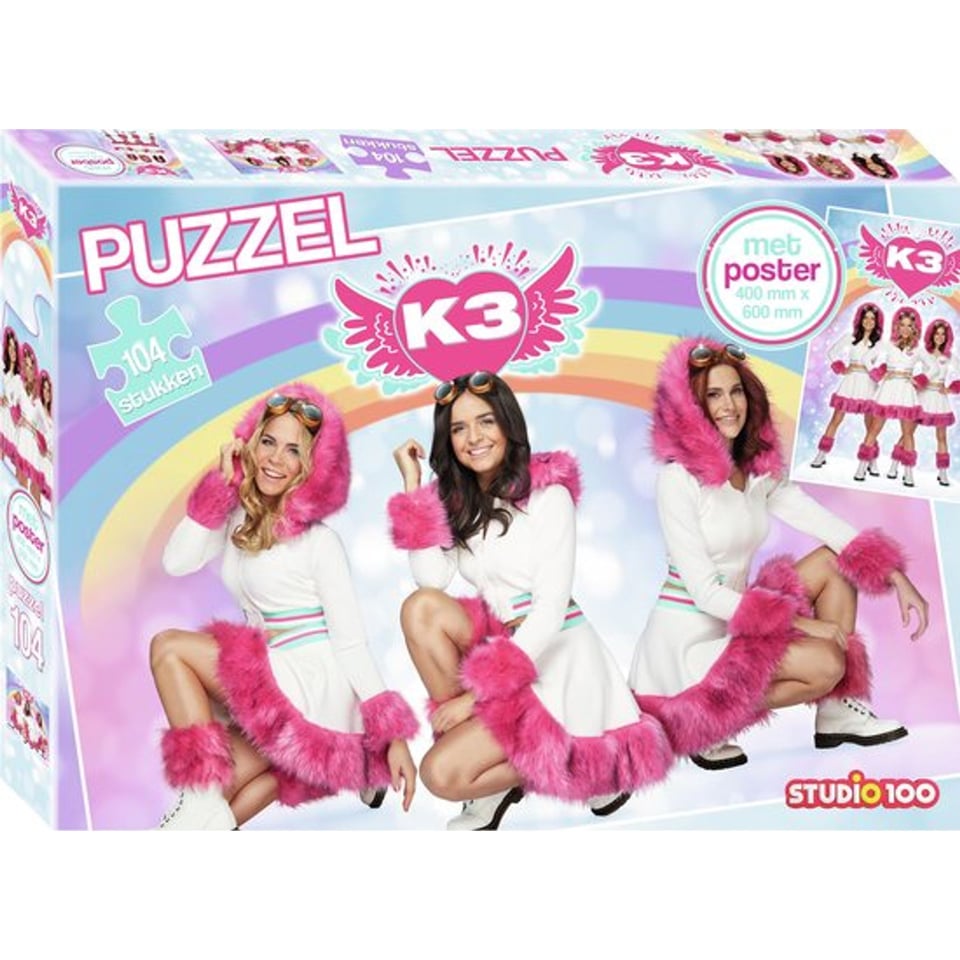 K3 Dromen Puzzel Met Poster