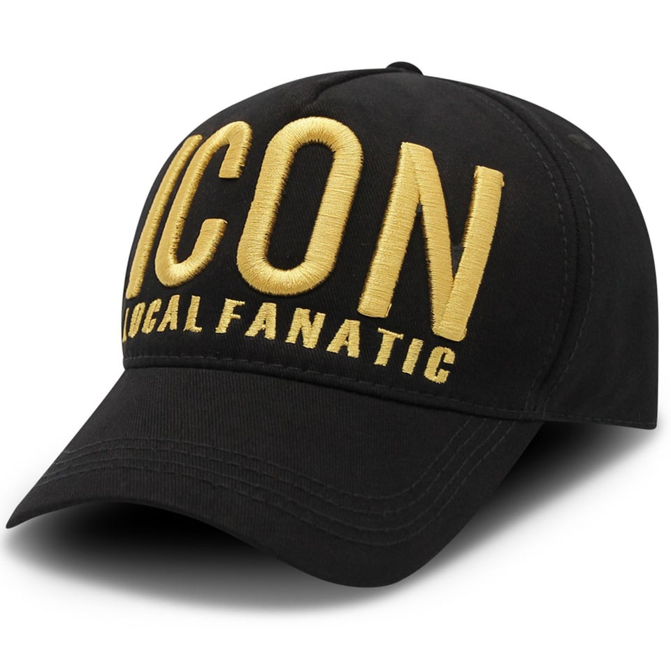 Baseball Cap Heren - ICON - Zwart - One Size