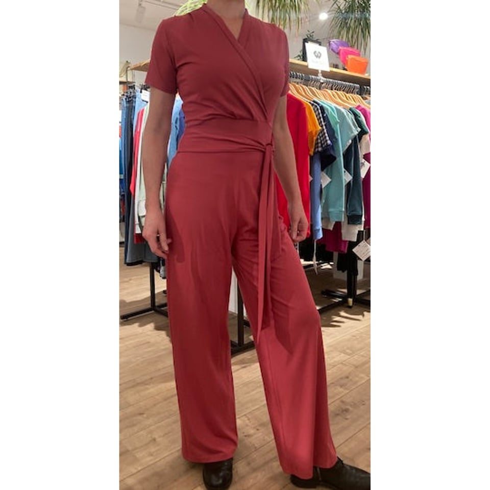 VERY CHERRY Classic Jumpsuit Emmylou Coral