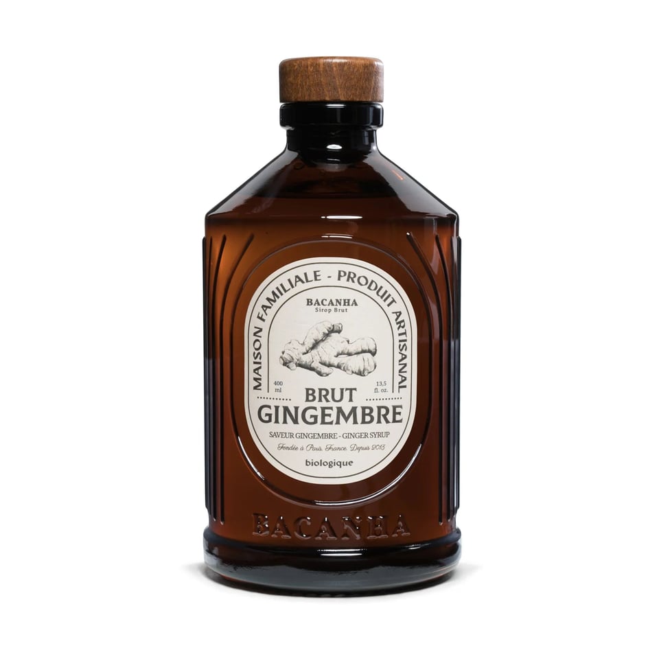 GINGER SYRUP BIO BACANHA 400ML see