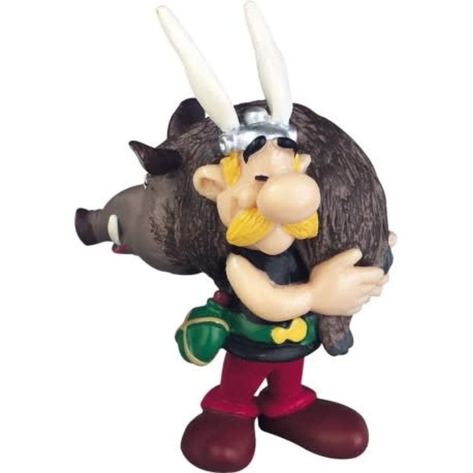 Asterix Figuur - Asterix Met Everzwijn