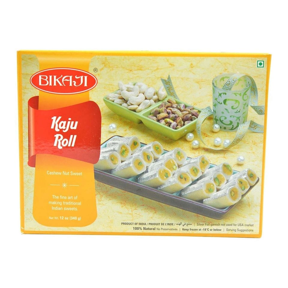 Bikaji Kaju Roll 340Gr