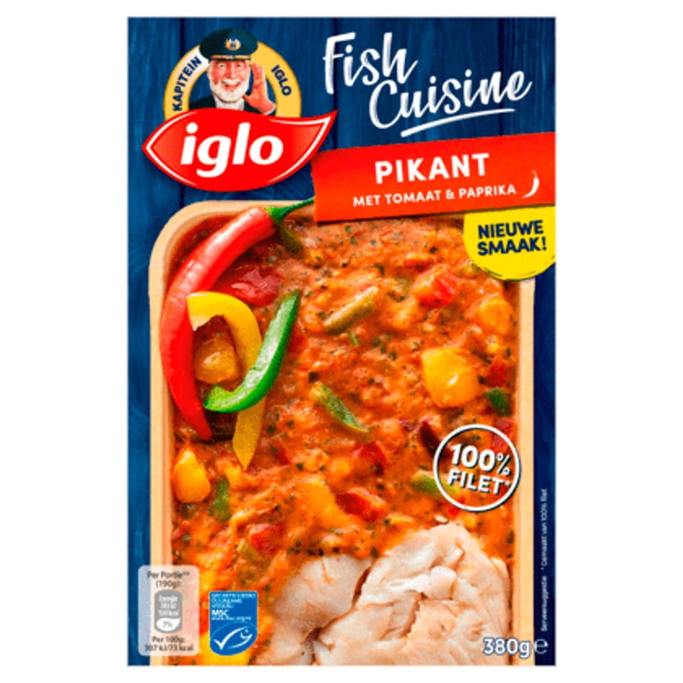 Iglo Fish Cuisine Pikant