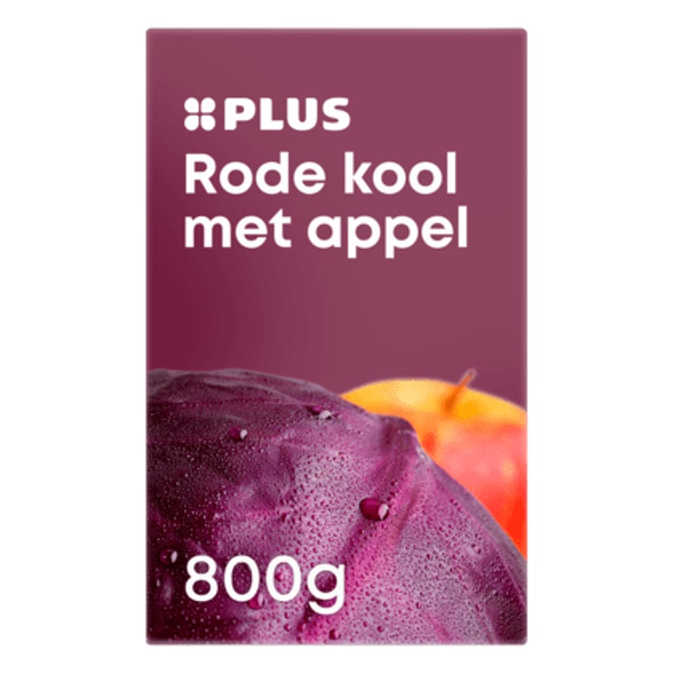 PLUS Rode Kool Met Appel Minip