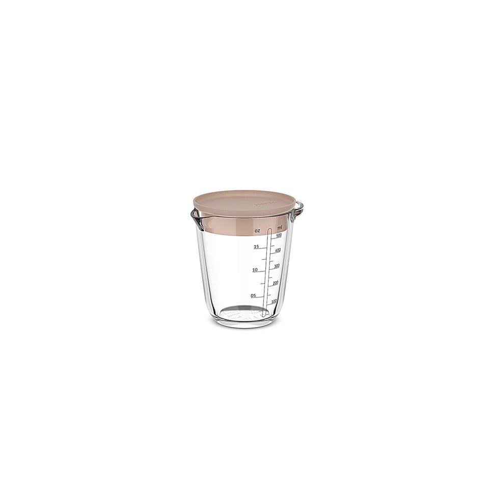 Mepal Chef It Glas Maatbeker 500ml Chalk