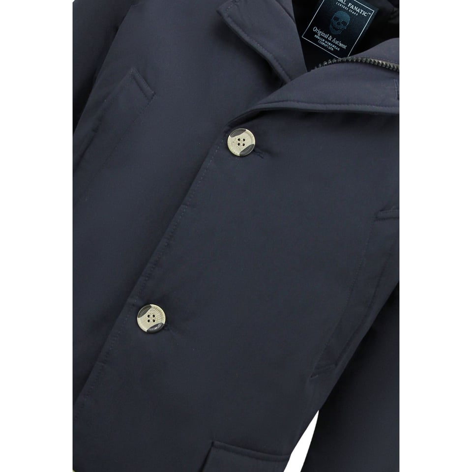 Winterjas Heren Parka Met Capuchon - 7101 - Blauw