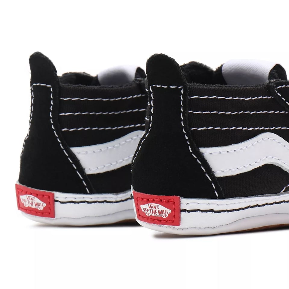 Vans Sk8-Hi Crib Black/True White