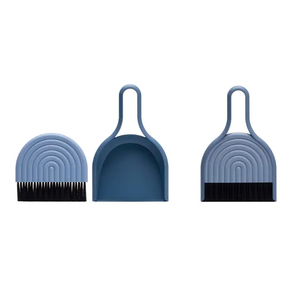 Peleg Design DustArch Stoffer en Blik Blauw