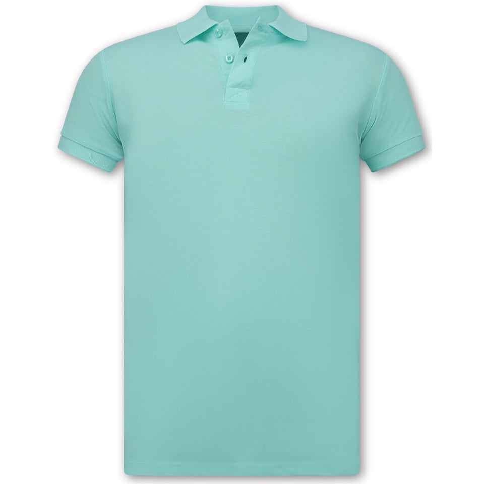 Polo Heren - Poloshirts Heren Korte Mouw - Herenpolo - Slim Fit - A150 - Mint Groen