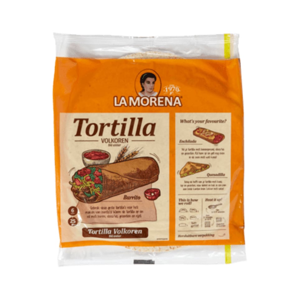 La Morena Tortilla Volkoren