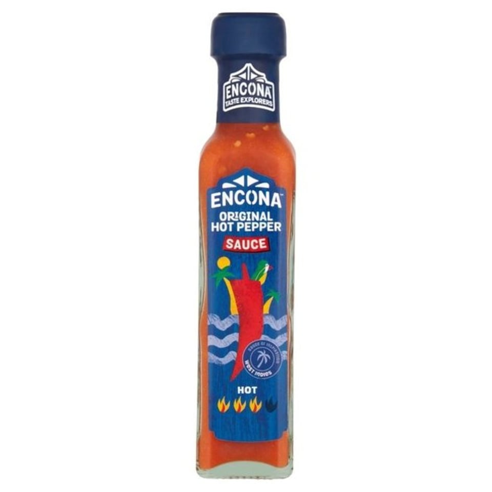 Encona Original Hot Pepper Sauce 142ml